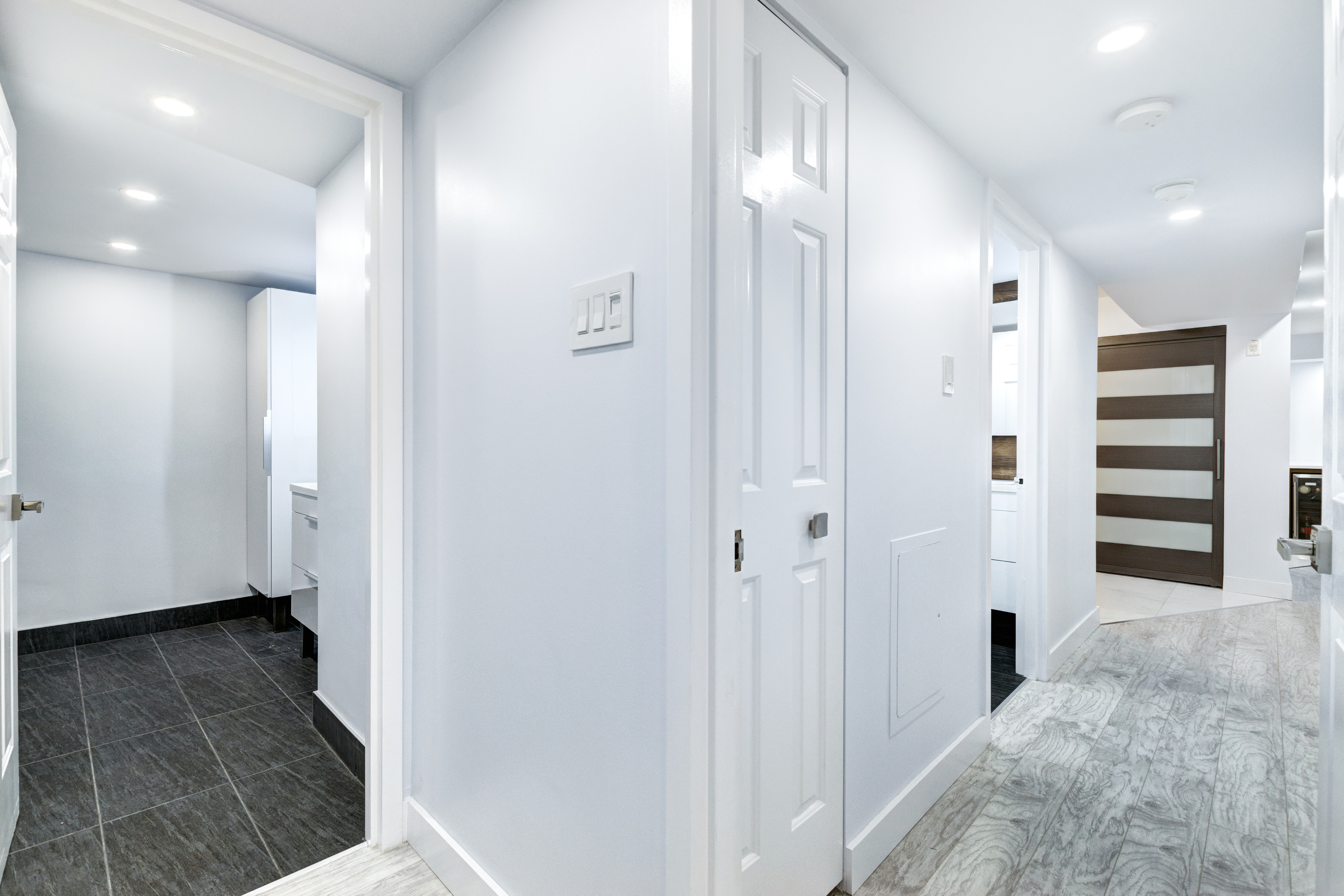 Renovated apartment electrical