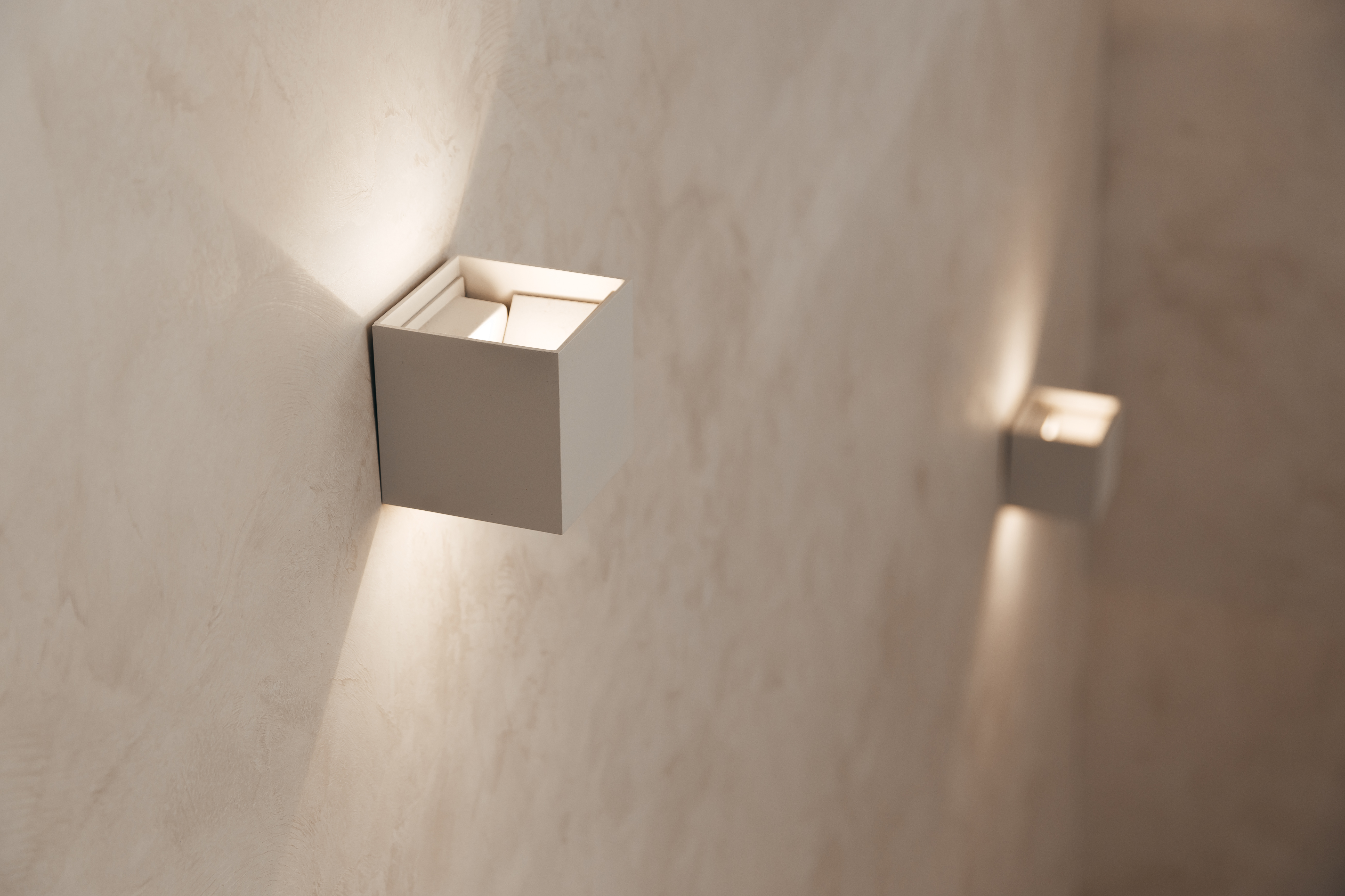 Modern cube lighting